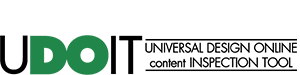 UDOIT logo.